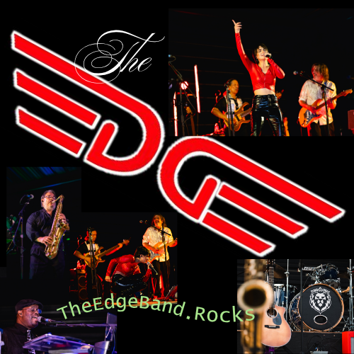 Paper Rising Edge Band poster – The EDGE